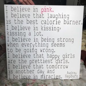 I BELIEVE by Audrey Hepburn